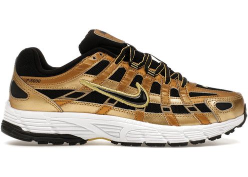 Nike P-6000 Metallic Gold Infinite Gold White Black