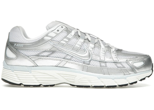 Nike P-6000 White Blue Tint Sail Metallic Silver (Women's)