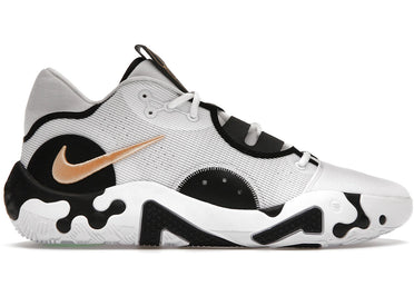 Nike PG 6 White Black Orange Chalk