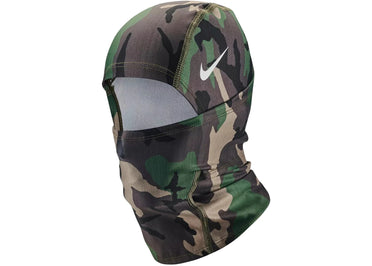 Nike Pro Hyperwarm Hood Medium Olive/White