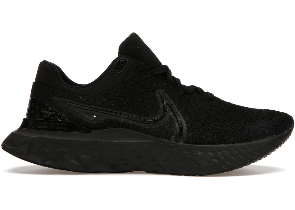 Nike React Infinity Run Flyknit 3 Triple Black