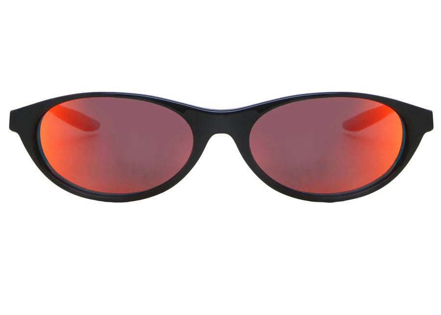 Lunettes de soleil Nike Retro M noires/grises/rouges effet miroir