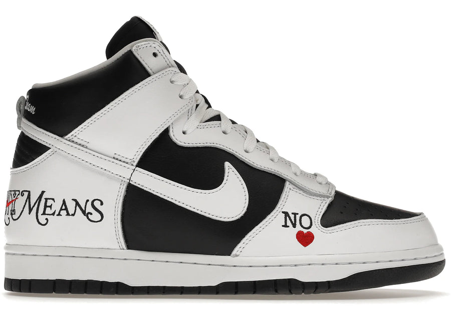 Nike SB Dunk High Supreme By Any Means Noir