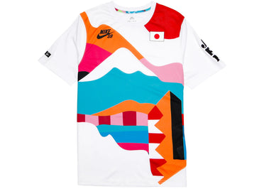 Nike SB x Parra Japan Federation Kit Crew Jersey White/Black