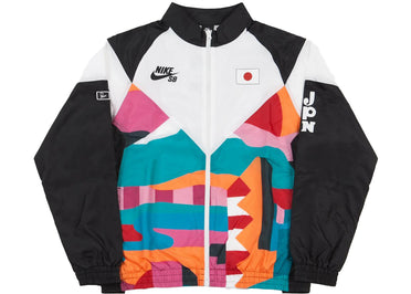 Nike SB x Parra Japan Federation Kit Skate Tracksuit Black/White