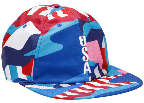Nike SB x Parra USA Federation Kit Skate Cap Brave Blue/White