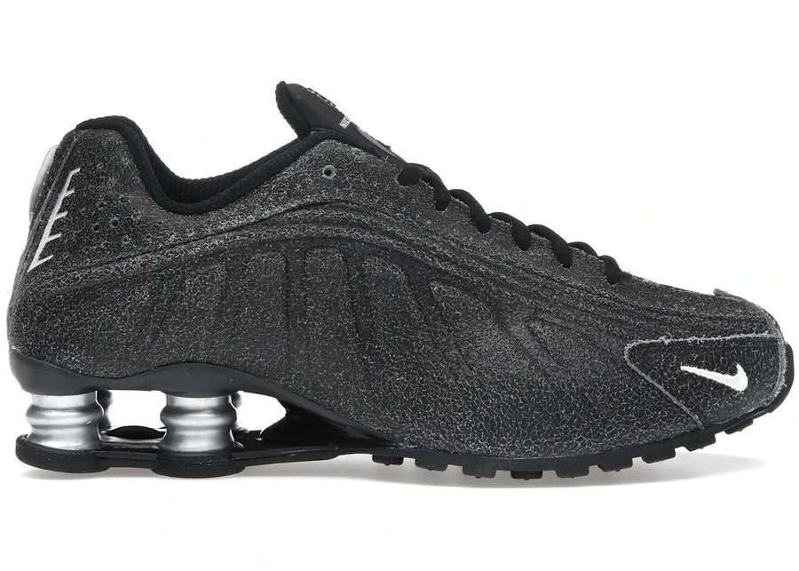 Nike Shox R4 Cuir vieilli noir