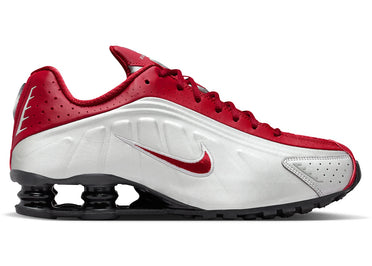 Nike Shox R4 Metallic Silver Black Crimson