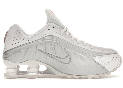 Nike Shox R4 White Metallic Silver (Women's)