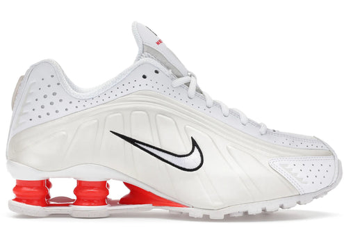 Nike Shox R4 White Phantom Picante Red (Women's)