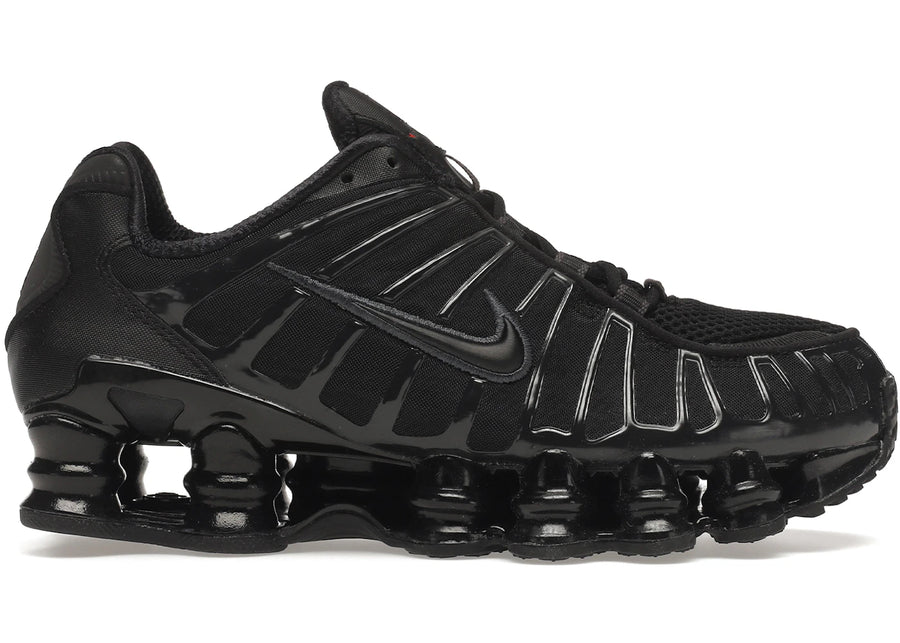 Nike Shox TL Noir Max Orange (Femme)