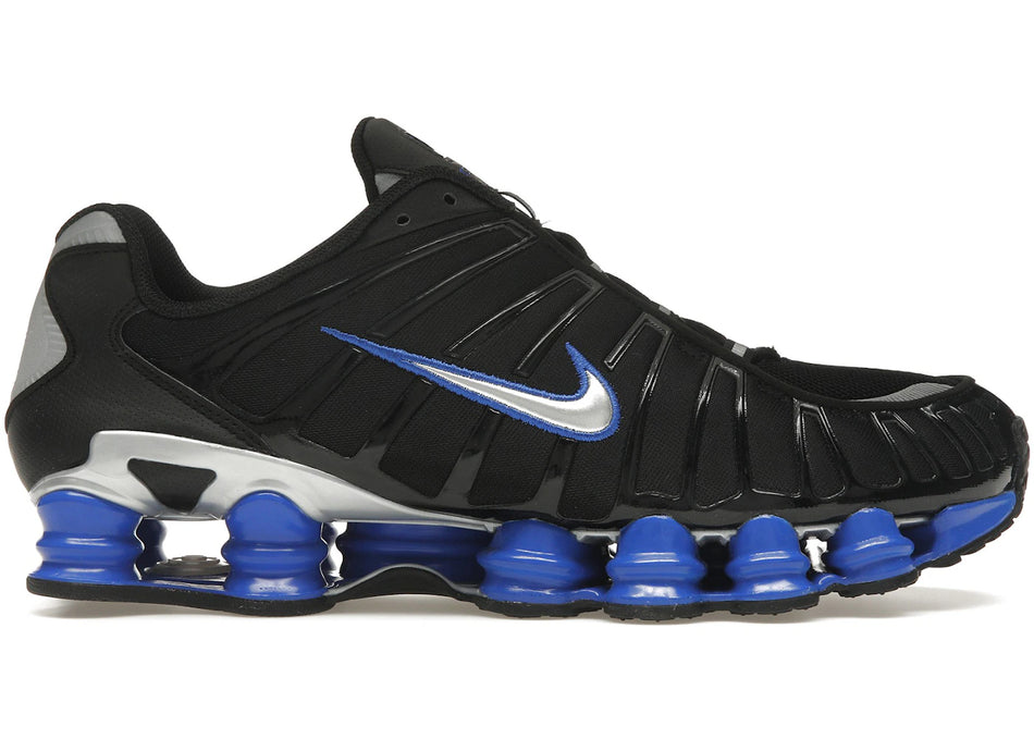 Nike Shox TL Black Racer Blue Metallic Silver