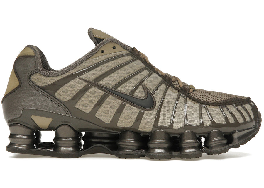 Nike Shox TL Khaki Ironstone Off Noir (Femme)