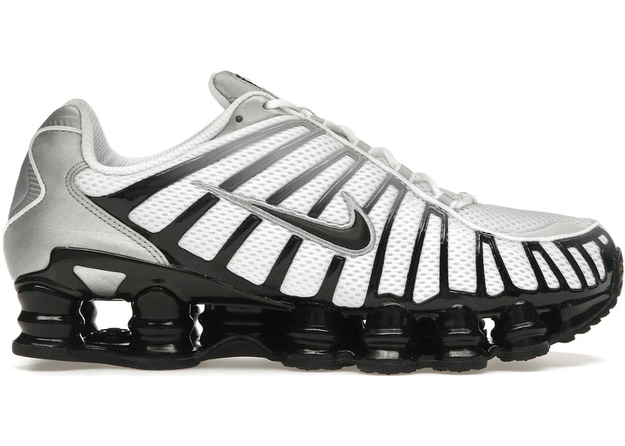 Nike Shox TL Argent Métallisé Gris Loup (Femme)