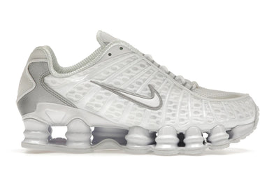 Nike Shox TL White Metallic Silver Max Orange (Women's)