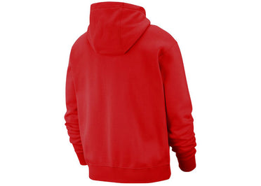 Nike Sportswear Club Fleece Full-Zip Hoodie University Red/University Red/White