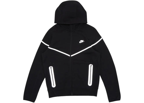 Nike Sportswear Tech Fleece Full Zip Windrunner Hoodie Black/Bemis Silver