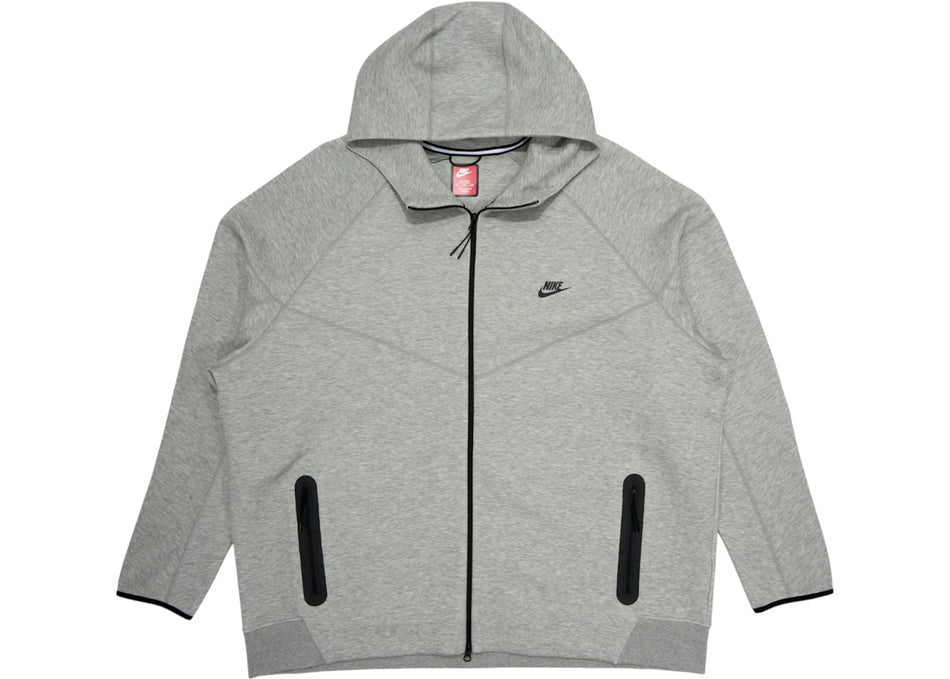 Nike Sportswear Tech Fleece Windrunner Full-Zip Hoodie Dark Grey Heather/Black