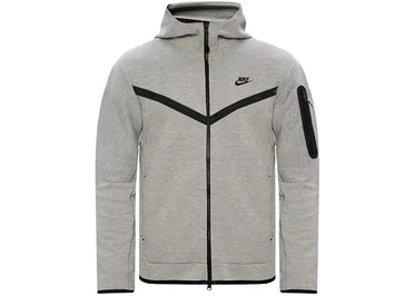 Nike Sportswear Tech Fleece Windrunner Full Zip Hoodie (FW24) Dark Grey Heather/Black