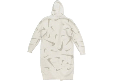 Nike Sportswear Women's Phoenix Cozy Boucle Long Knit Cardigan White
