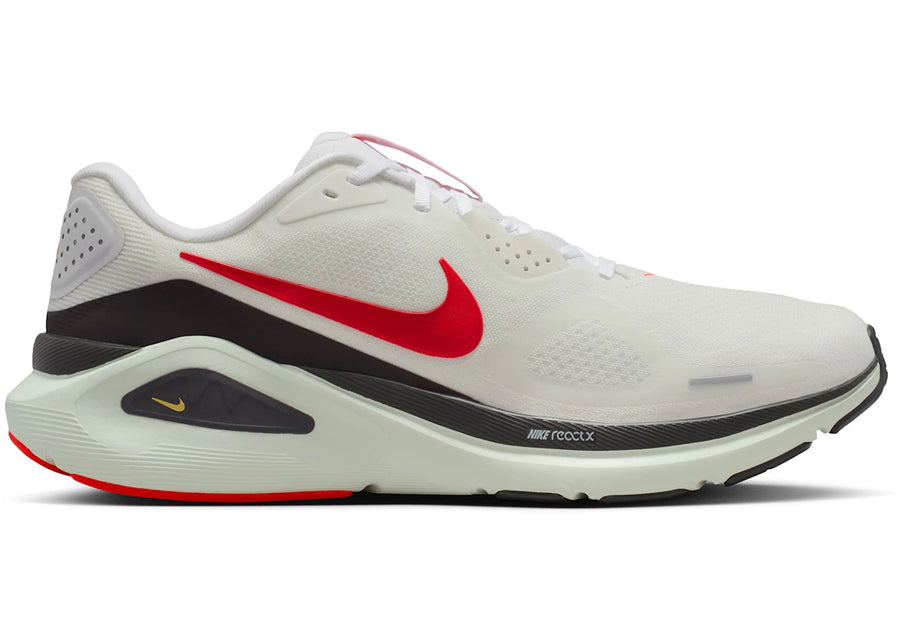 Nike Structure 26 Blanc Épicéa Aura Cramoisi Vif