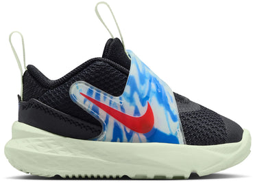 Nike Team Hustle D 12 Noir Royal Volt Rouge Vif (TD)