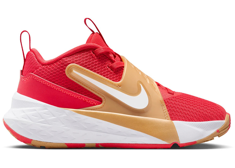 Nike Team Hustle D 12 Rouge Université Or Métallisé (PS)