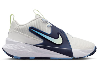 Nike Team Hustle D 12 Blanc Minuit Marine Volt Tint (GS)