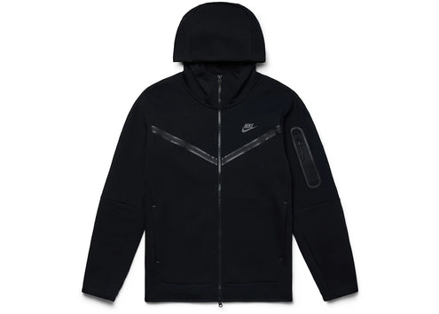 Nike Sportswear Tech Fleece Full-Zip Hoodie Black
