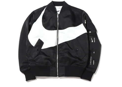 Nike Therma-FIT Synthetic Phil Reversible Bomber Jacket (Asia Sizing) Black
