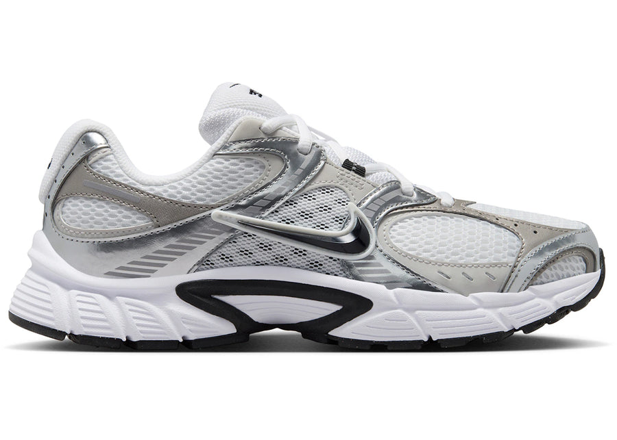 Nike V5 RNR Blanc Gris clair Argent métallisé Noir (Femme)