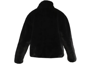 Nike Womens Oversized Swoosh Logo Jacket Black/Fossil
