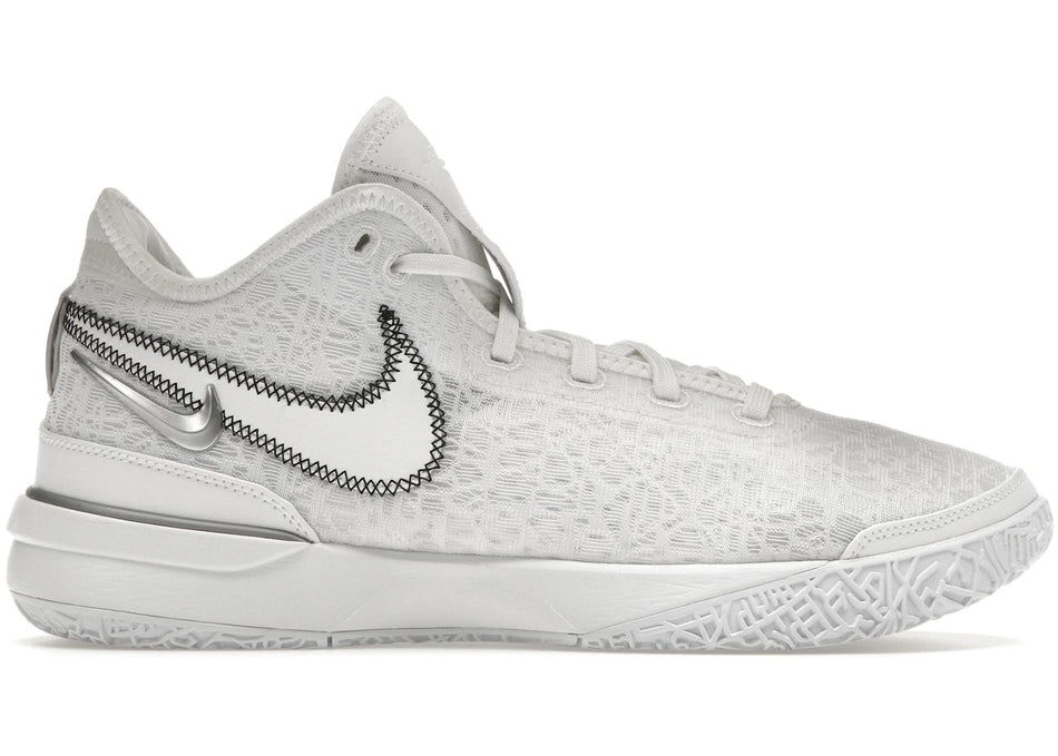 Nike Zoom LeBron NXXT Gen White Metallic Silver