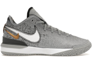 Nike Zoom LeBron NXXT Gen Wolf Grey Metallic Gold