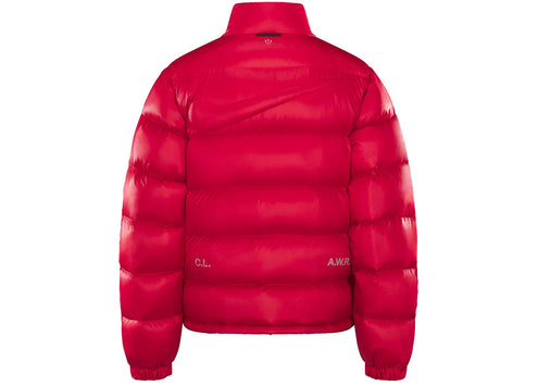 Nike x Drake NOCTA Sunset Puffer Jacket Red