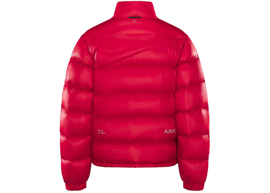 Nike x Drake NOCTA Sunset Puffer Jacket Red