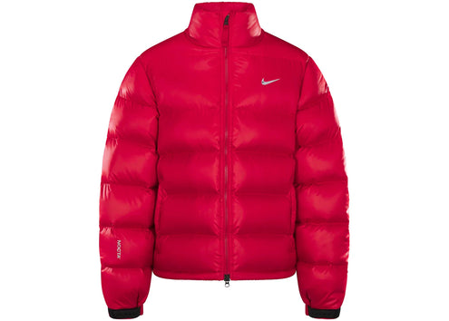 Nike x Drake NOCTA Sunset Puffer Jacket Red