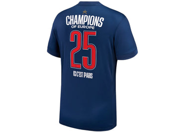 Nike x PSG Champions of Europe 2025 Home Stadium Jersey Blue