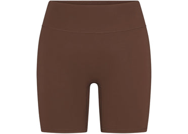 Nike x SKIMS Women's Matte 5" Biker Short Dark Sepia
