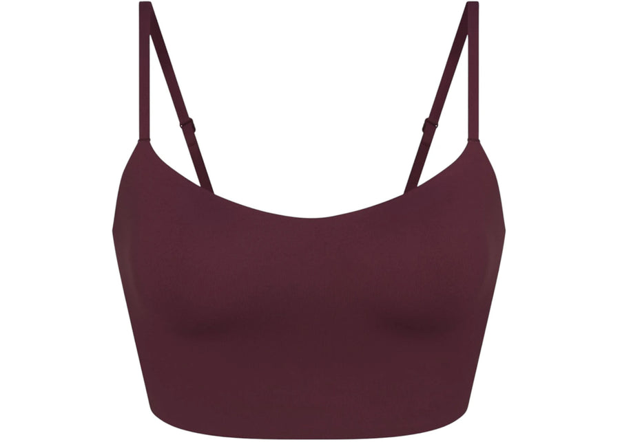 Nike x SKIMS Women's Matte Cami Bra Top Currant
