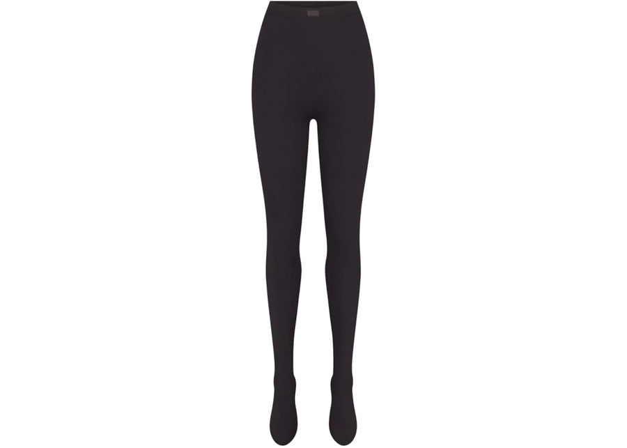 Nike x SKIMS Women's Matte Footsie Grip Legging Obsidian