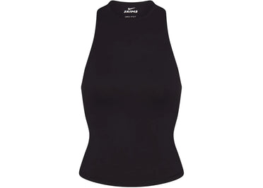 Nike x SKIMS Women's Matte Mock Neck Racer Tank Obsidian