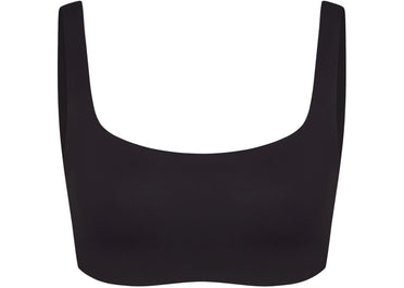 Nike x SKIMS Women's Matte Scoop Neck Bra Obsidian