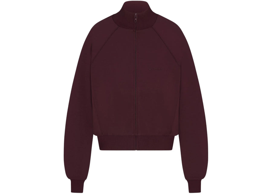 Nike x SKIMS Women's Matte Tricot Track Jacket Currant