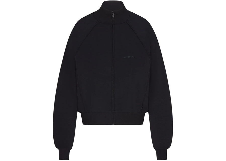 Veste de survêtement Nike x SKIMS pour femme, coloris tricot mat, couleur obsidienne
