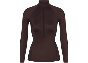 Nike x SKIMS Women's Shine Long Sleeve Half Zip Top Phoenix
