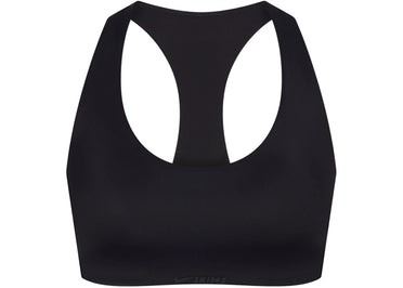 Nike x SKIMS Women's Shine Racer Back Bra Obsidian