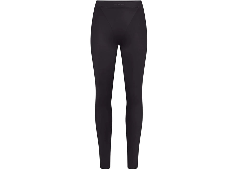 Legging Nike x SKIMS Shine V-Line 26" pour femme, couleur Obsidienne