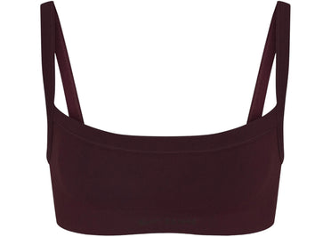 Soutien-gorge camisole sans coutures vintage Nike x SKIMS pour femme, couleur groseille