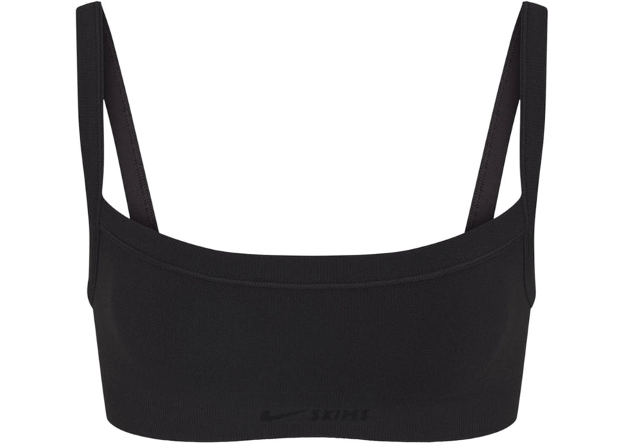Soutien-gorge camisole sans coutures vintage Nike x SKIMS pour femme, couleur obsidienne